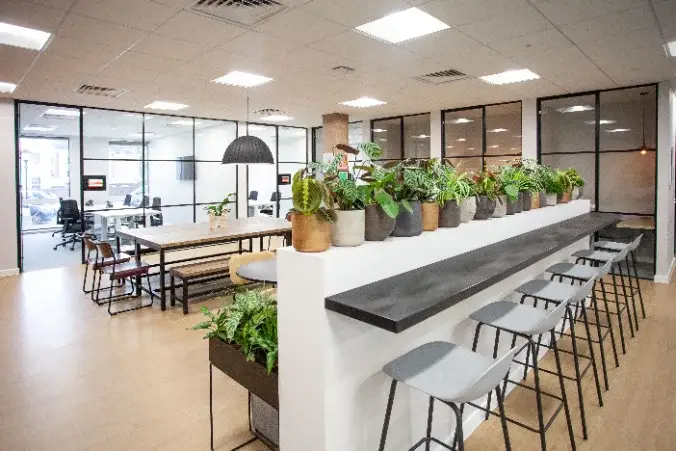 Riverside reception and lounge