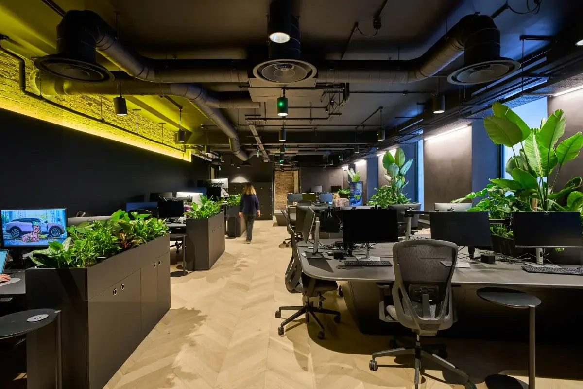 building or hosted reception
